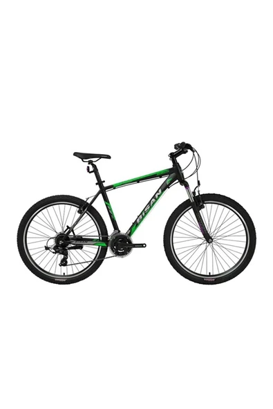 Bisan MTX 7050 ERKEK DAĞ BİSİKLETİ 48CM V 29 JANT 21 VİTES MAT SİYAH YEŞİL ürün görseli 1