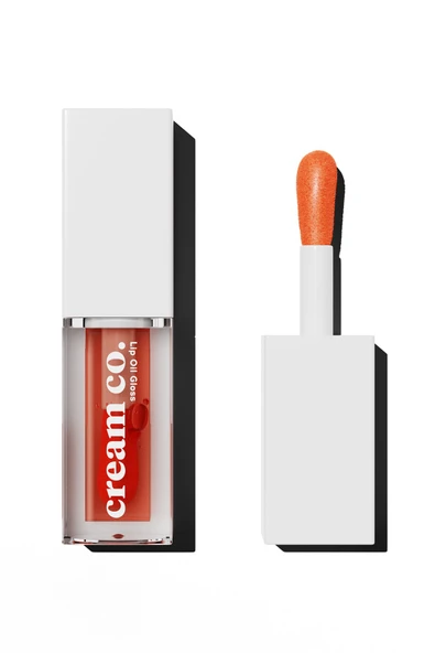 Cream Co. Dudak Parlatıcısı Nemlendirici Besleyici Lip Oil Gloss | Dudak Yağı Çarkıfelek Aromalı | E Vitamini ürün görseli 1