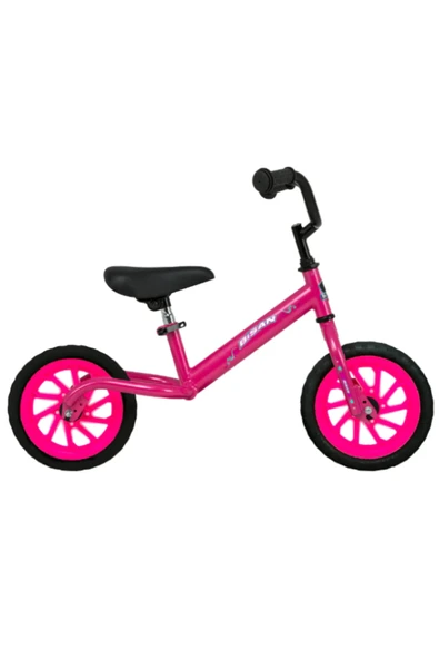 Bisan Çocuk Denge Bisikleti 2-4 Yaş B-bike Vitessiz Kadro Boyu 15 Cm 12 Jant Teker Çapı Metalik Pembe ürün görseli 1