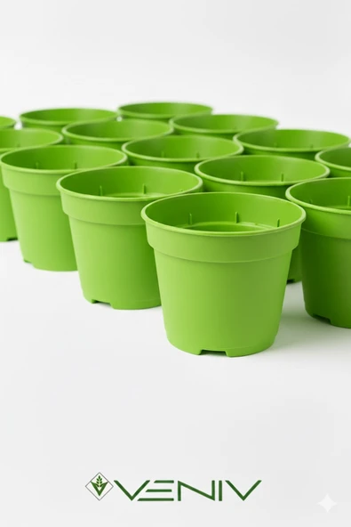 Renkli Fide Yetiştime Saksısı 10 Adet-0.3L ürün görseli 1