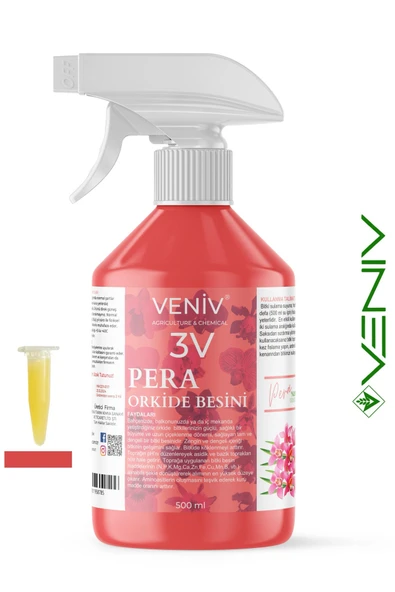 3V Pera - Orkide Yetiştirme Ve Kök Dal Çiçek Destek Besini + Keiki Macunu 1,5 Gram ürün görseli 1