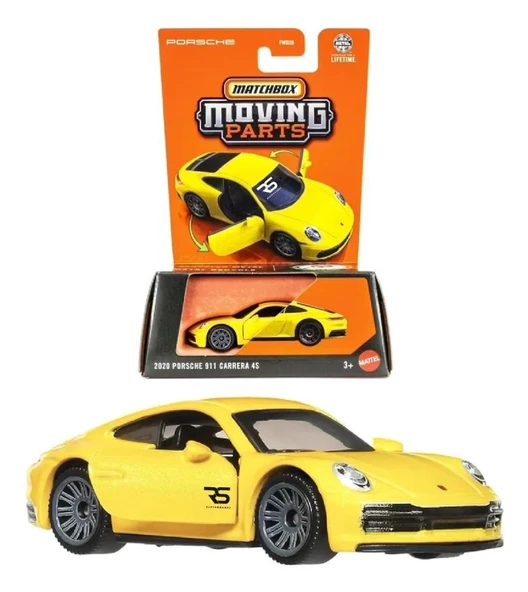 Matchbox 2025 1:64 Arabalar 2020 PORSCHE 911 CARRERA 4S JBW88 ürün görseli 1