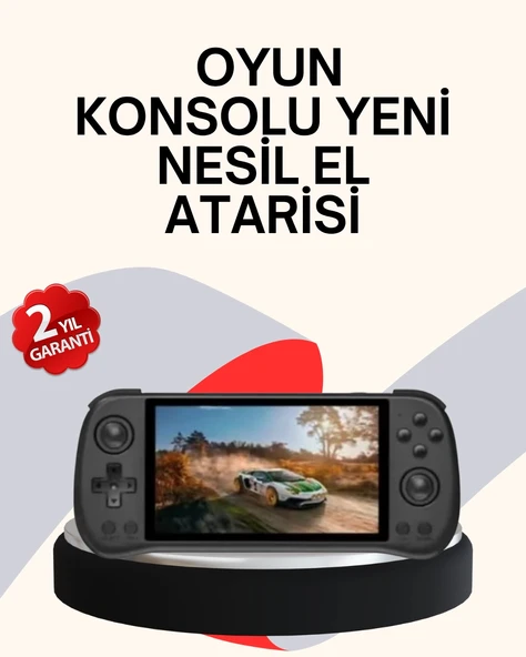 10000 Hazır Yüklü Oyunlu 4.3 İnç IPS Ekranlı Oyun Konsolu ürün görseli 1