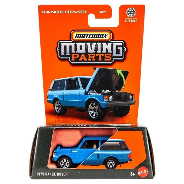 Matchbox 2025 1:64 Arabalar 1975 RANGE ROVER JBW91 - Resim 3