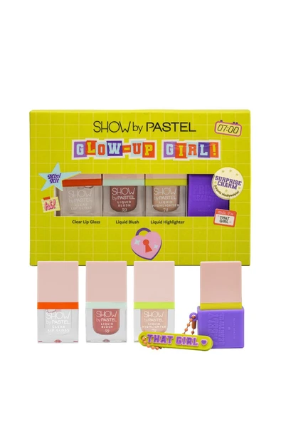 Pastel Show Mini Glow-Up Girl Allık Hıghlıghter Gloss Set ürün görseli 1