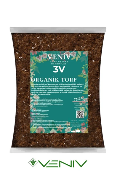 3v Bitki Toprağı 5 Litre- Yüksek Kalite Karışım ürün görseli 1