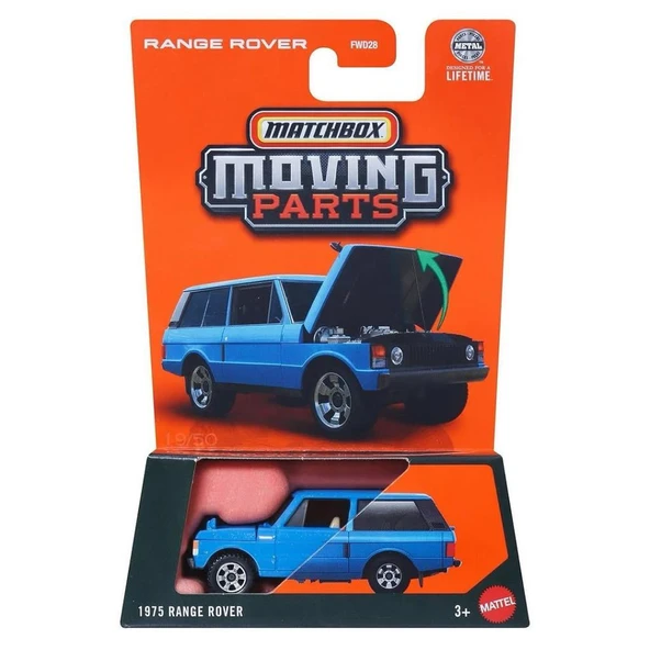 Matchbox 2025 1:64 Arabalar 1975 RANGE ROVER JBW91 - Resim 4