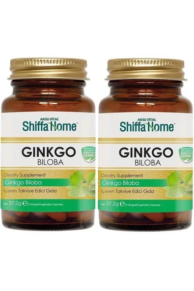Ginkgo Biloba Kapsülü 2 Kutu Aksu Vital Ginko Biloba ürün görseli 1