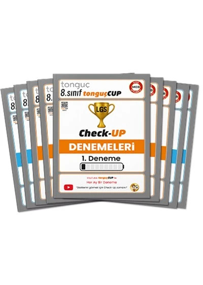 8. Sınıf TonguçCup Check-Up Denemeleri - Tonguç Yayınları ürün görseli 1