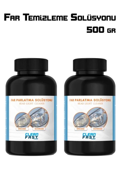 Yeni Nesil Premium Buharlı Far Temizleme Sıvısı Ve Parlatma Solüsyonu Kloroform Uyumlu 500 gr ürün görseli 1