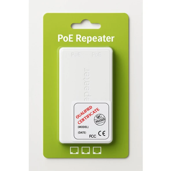 EZCOOL EZ-102JL 1 GİRİŞ 2 ÇIKIŞ POE REPEATER (ÇOKLAYICI) ürün görseli 1