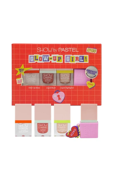 Pastel Show Mini Glow-Up Girl Allık Hıghlıghter Gloss Set Xoxo ürün görseli 1