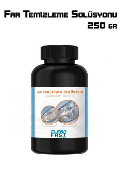 Yeni Nesil Premium Buharlı Far Temizleme Sıvısı Ve Parlatma Solüsyonu Kloroform Uyumlu 250 gr ürün görseli 1