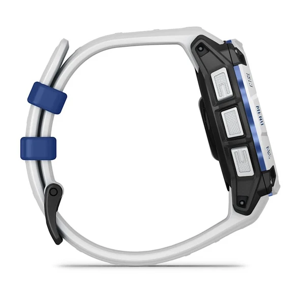 Garmin Instinct 3 – 45 mm Solar Beyaz Mavi - Resim 5