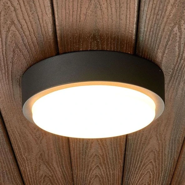 36 Watt 4000 Kelvin Led İç ve Dış Mekan 3200 Lümen Plastik Tavan ve Duvar Armatürü, Led Tavan Aplik ürün görseli 1