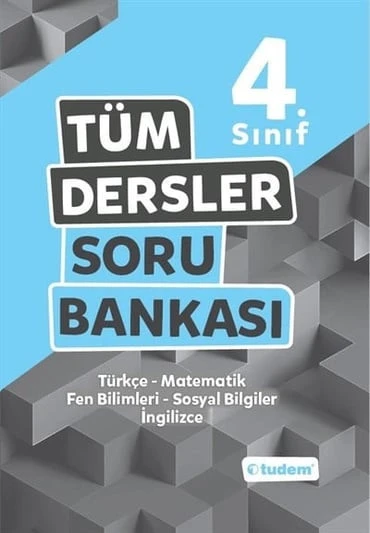TUDEM YAYINLARI 4. Sınıf Tüm Dersler Soru Bankası ürün görseli 1