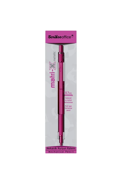 MATRI-X 07 MM VERSATİL 16 STANT METALİK PEMBE ürün görseli 1