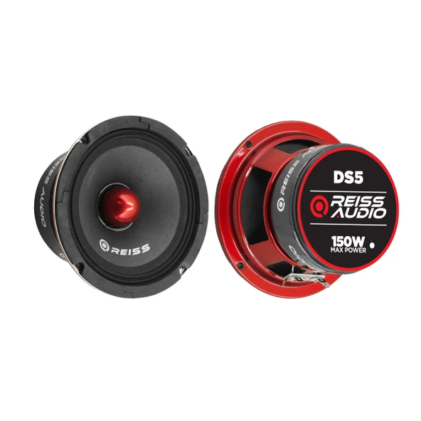 REİSS AUDİO RS-DS5-150W MAX-75W GERÇEK RMS-KALİTELİ-PROFESYONEL-ÜST SEVİYE-13 CM MİDRANGE HOPARLÖR-2 ADET ürün görseli 1