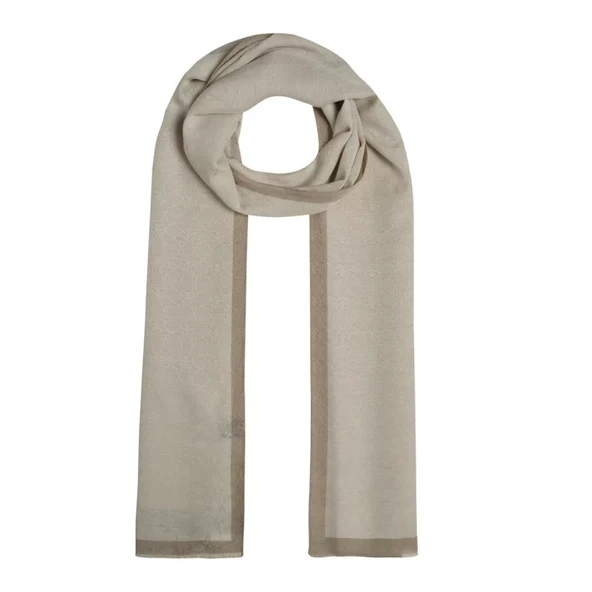 İPEKEVİ DÖRTMEVSİM MONOGRAM ŞAL - Resim 8