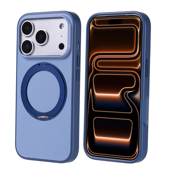 iPhone 17 Pro Kılıf M-Safe Şarj Özellikli Standlı Proton Silikon Kılıf ürün görseli 1