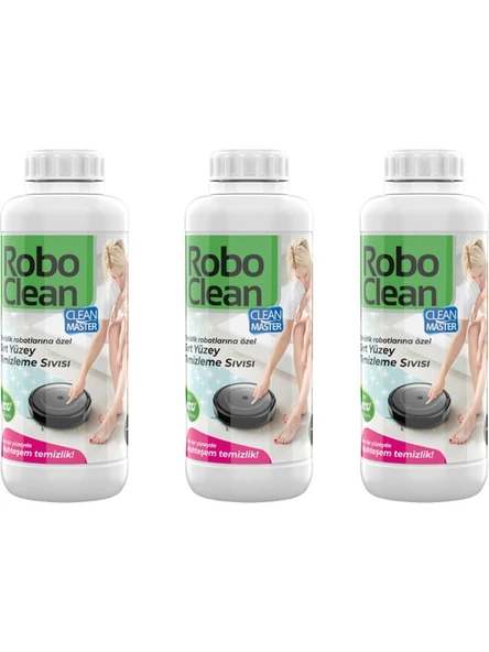 Clean Master Roboclean Robot Süpürge Zemin Temizleyicisi 3x 1000 ml ürün görseli 1