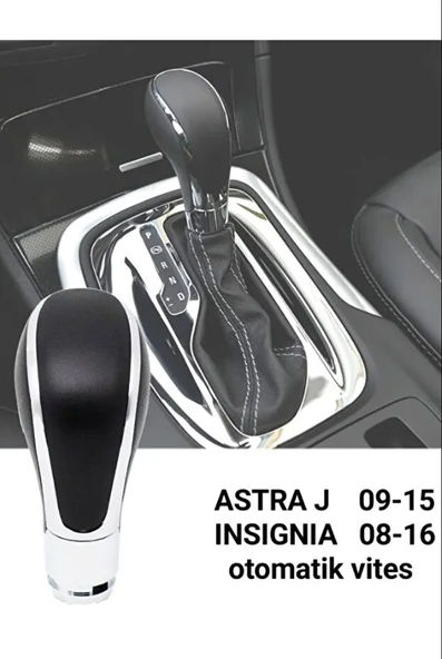 Opel J ASTRA Insignia 2008-2016 Otomatik Siyah Renk Vites Topuzu Komple PLASTİK AÇIKLAMAMIZI OKUYUN ürün görseli 1