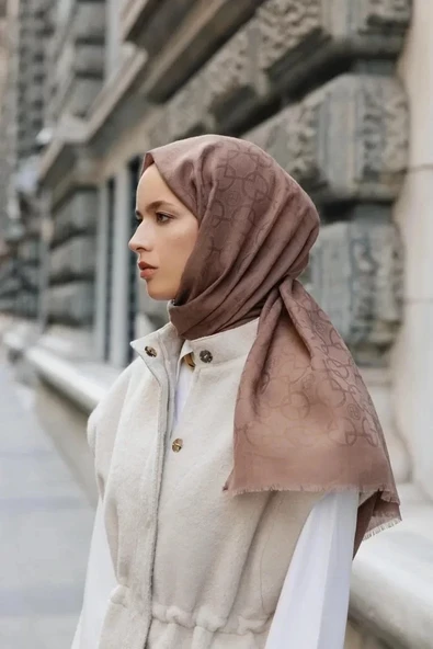 ARMİNE PAMUK İPEK ŞAL - Resim 5
