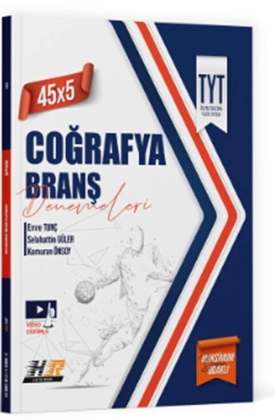 TYT Coğrafya 45 x 5 Denemeleri Hız ve Renk Yayınları ürün görseli 1