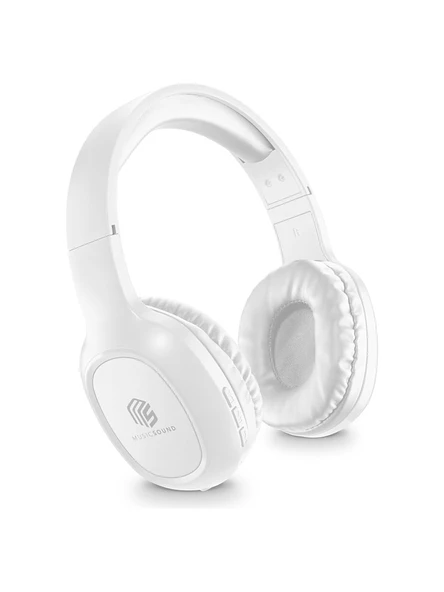 Cellularline Music Sound Beyaz Kafa Üstü Kulaklık ürün görseli 1