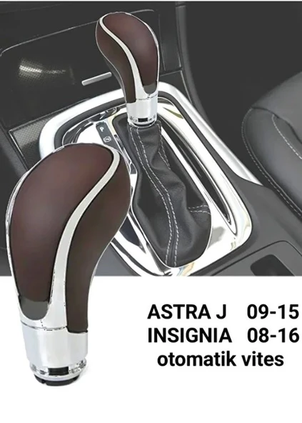 Opel J ASTRA Insignia 2008-2016 Otomatik KAHVERENGİ Vites Topuzu Komple PLASTİK AÇIKLAMAMIZI OKUYUN ürün görseli 1