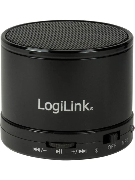 LogiLink SP0051 Bluetooth Speaker With Mp3 Player Siyah ürün görseli 1