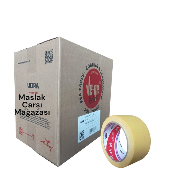 Maskeleme Bandı Ve-Ge Ultra 48mm x 35m 36'lı Koli ürün görseli 1