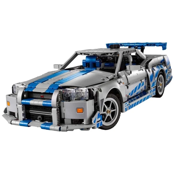 NessiWorld  Daha Hızlı Daha Öfkeli Nissan Skyline GT-R (R34) Araba 42210 ürün görseli 1