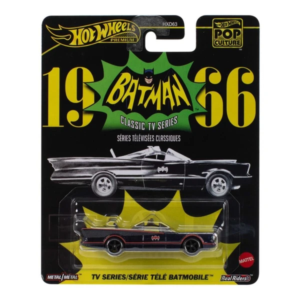 Hot Wheels Pop Culture TV SERIES BATMOBILE JBL83 ürün görseli 1
