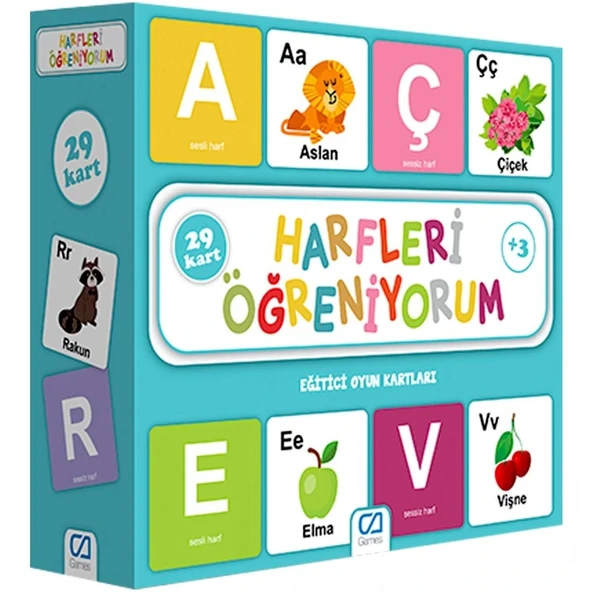 Harfleri Öğreniyorum Eğitici Set ürün görseli 1