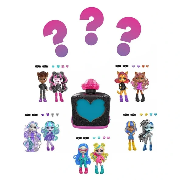 JCY18 Monster High Sürpriz İNessiWorldiler -  Havalı Arkadaşlar Serisi ürün görseli 1