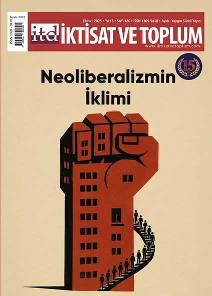 İktisat ve Toplum Dergi 180.Sayı Ekim 2025 ürün görseli 1