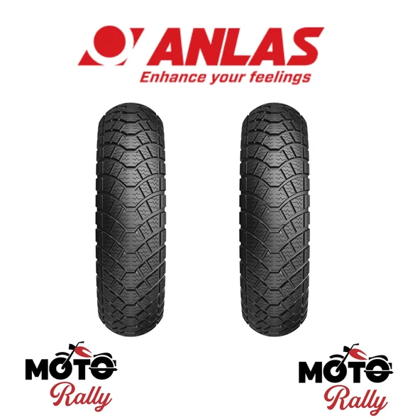 Anlas 130/70-13 110/70-14 Winter Grip Kışlık Lastik Takımı ürün görseli 1