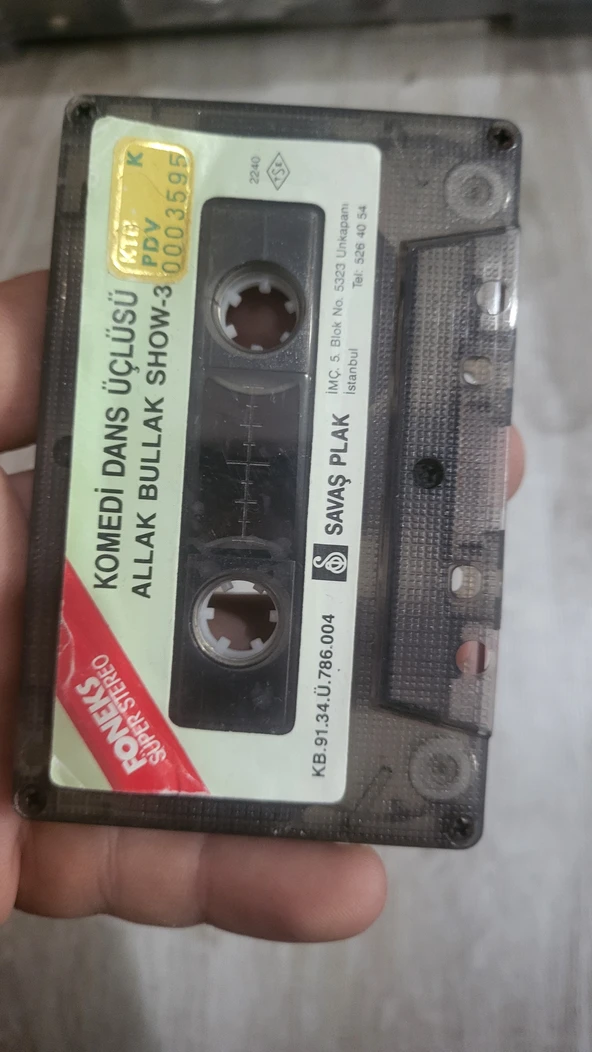 Kaset orjinal ikinci el ürün görseli 1