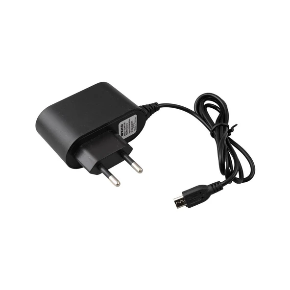 Weko 5 Volt - 1 Amper Micro Usb Uçlu Yerli Üretim Priz Tipi Adaptör - Resim 3