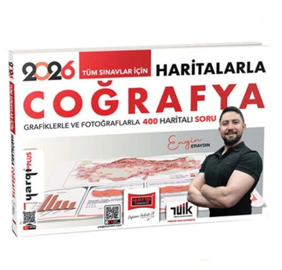 Yargı Tüm Sınavlar İçin Haritalarla Coğrafya Soru Bankası ürün görseli 1
