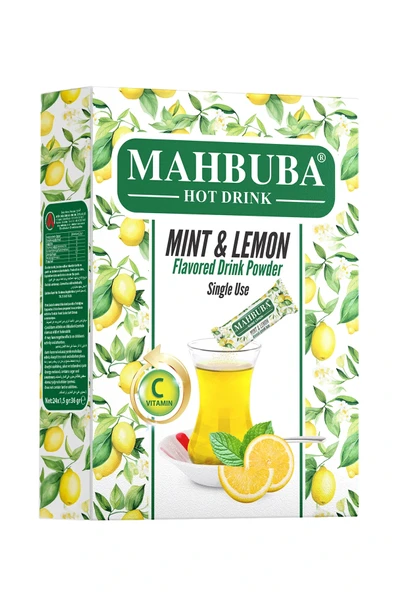 Mahbuba Tek İçimlik Nane Limon Aromalı Oralet Çayı 24x1,5gr ürün görseli 1