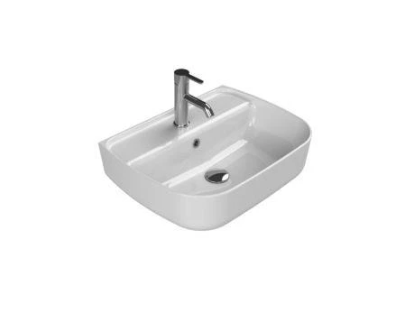 Turkuaz Aqua Tezgahüstü Lavabo 55*42 cm ürün görseli 1