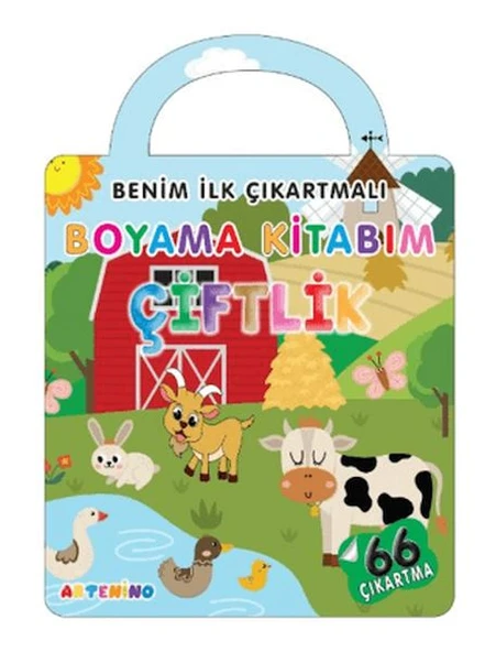 Benim İlk Çıkartmalı Boyama Kitabım - Çiftlik ürün görseli 1