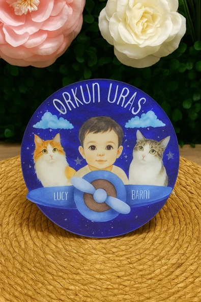 YD STORE UV Baskı Pleksi Magnet Söz, Nişan, Nikah, Düğün, Kına, Doğum Günü 10 Adet ürün görseli 1