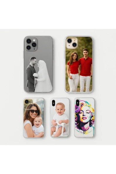 YD Shop Kişiye Özel Resim Baskılı Telefon Kılıfı – İsim veya Fotoğraf Baskılı, Tüm Modeller Uyumlu ürün görseli 1