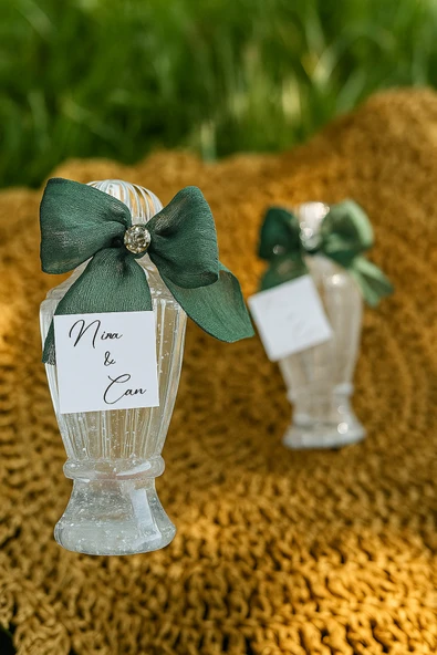YD STORE Simli Hediyelik Kolonya Söz, Nişan, Nikah, Düğün, Kına 10 Adet ürün görseli 1