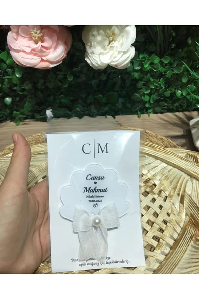YD STORE UV Baskı Pleksi Magnet Söz, Nişan, Nikah, Düğün, Kına 10 Adet ürün görseli 1