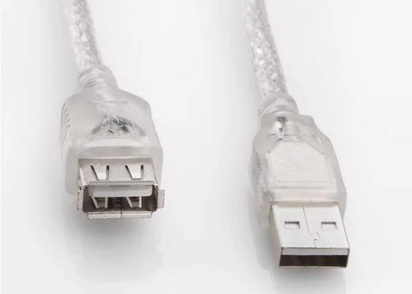 S-link SL-AF2015 Usb2.0 1.5m Şeffaf Uzatma Kablo ürün görseli 1