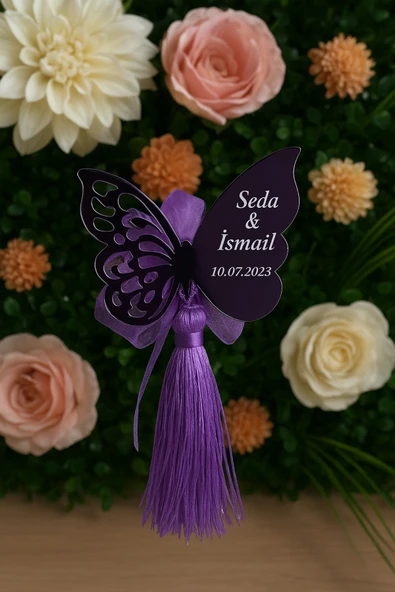 YD STORE UV Baskı Pleksi Magnet Söz, Nişan, Nikah, Düğün, Kına 10 Adet ürün görseli 1